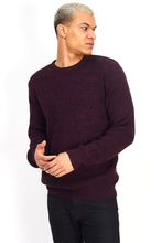 Load image into Gallery viewer, Twist Knit Knit Plum Marl