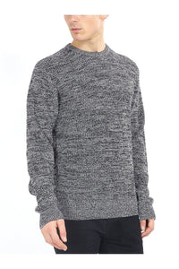 Twist Knit Knit Black Marl