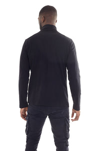 1/4 Zip Sweater Black