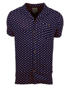 Mosaic Shirt Navy