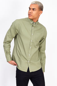 Oxford Shirt Cotton Khaki