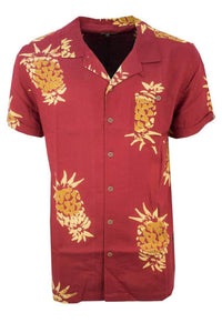 Pineapple Holiday Shirt Red