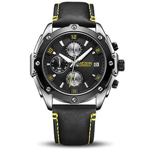 Racing Watch Black Yellow