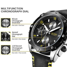 Load image into Gallery viewer, Racing Watch Black Yellow