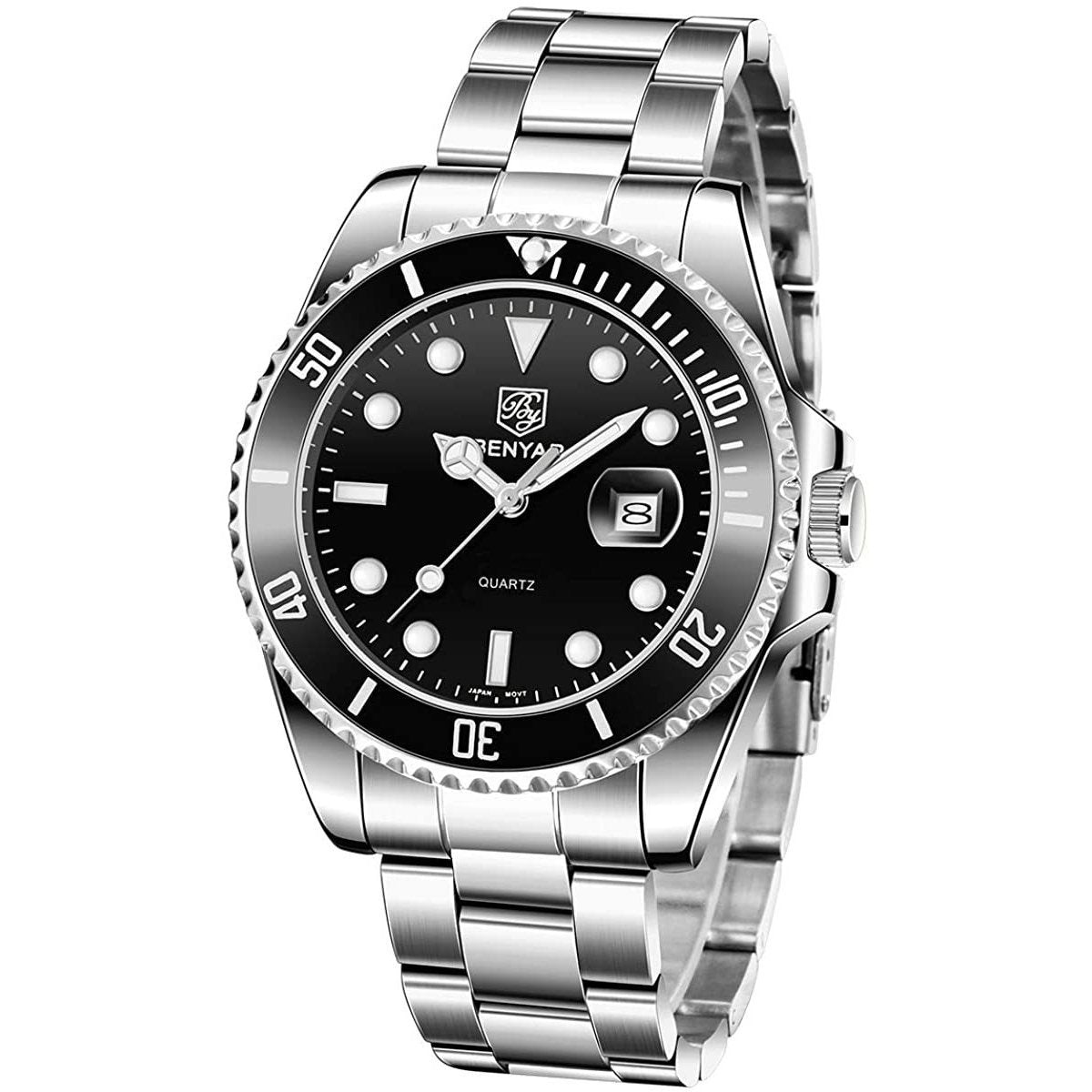 Seamaster Watch Black Steel
