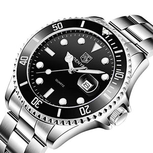 Seamaster Watch Black Steel