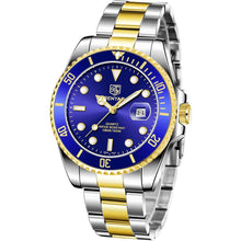 Load image into Gallery viewer, Seamaster Watch Blue Gold