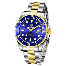 Load image into Gallery viewer, Seamaster Watch Blue Gold