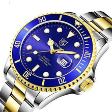 Load image into Gallery viewer, Seamaster Watch Blue Gold