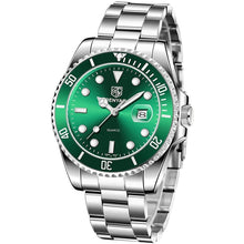 Load image into Gallery viewer, Seamaster Watch Green Steel