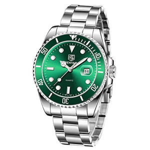 Seamaster Watch Green Steel