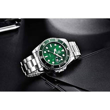 Load image into Gallery viewer, Seamaster Watch Green Steel