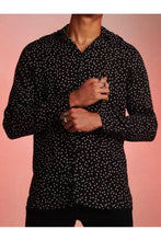 Load image into Gallery viewer, Soft Dots Long Sleeve Shirt Black