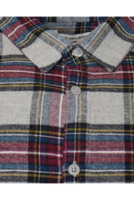 Load image into Gallery viewer, Soft Flannel Shirt Check Burg
