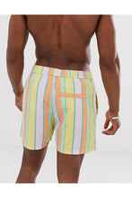 Load image into Gallery viewer, Pastel Stripe Swim Shorts