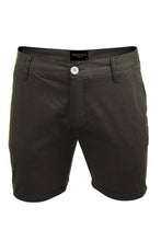 Load image into Gallery viewer, Skinny Chino Shorts Grey