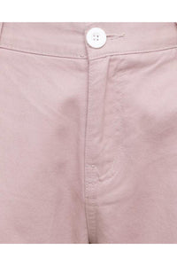 Shorts - Skinny Chino Shorts Pale Pink