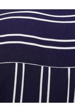 Load image into Gallery viewer, Soft Feel Classic Stripe Shirt Navy