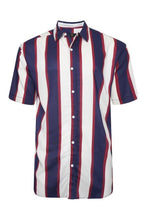Load image into Gallery viewer, Soft Feel Vertical Stripe Shirt Navy / White