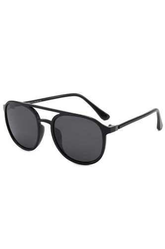 Brow Bar Gloss Sunglasses Black