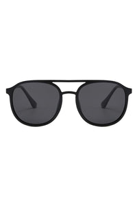 Brow Bar Gloss Sunglasses Black