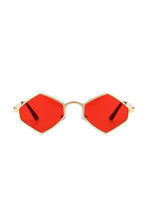 Load image into Gallery viewer, Chunky Diamond Sunglasses Red