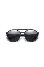 Load image into Gallery viewer, Side Grill Aviator Sunglasses Black