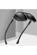 Load image into Gallery viewer, Side Grill Aviator Sunglasses Black