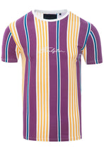 Load image into Gallery viewer, T-Shirts - 0 Stripe Signature T-Shirt Purple