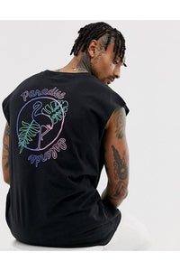 Paradise Tank Vest Black