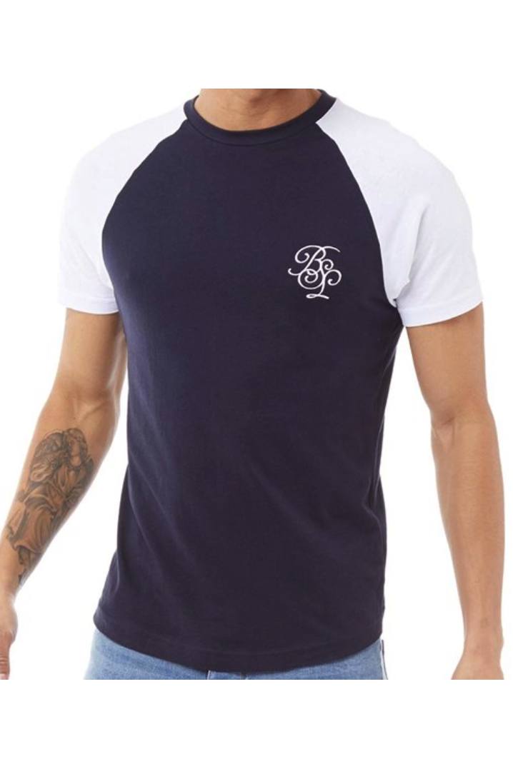 Raglan Sig T-Shirt Navy