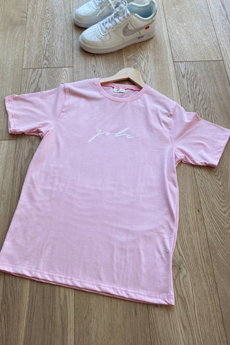 Signature T-Shirt Pink