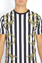 Load image into Gallery viewer, Stripe Chain T-Shirt