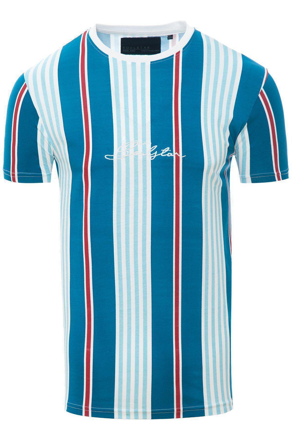 T-Shirts - Stripe Signature T-Shirt Blue