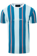 Load image into Gallery viewer, T-Shirts - Stripe Signature T-Shirt Blue