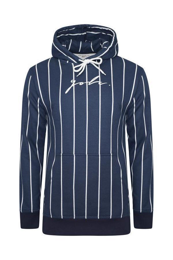 T-Shirts - Vertical Signature Hoodie Navy