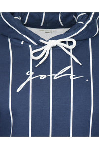 T-Shirts - Vertical Signature Hoodie Navy