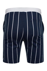 T-Shirts - Vertical Signature Shorts Navy