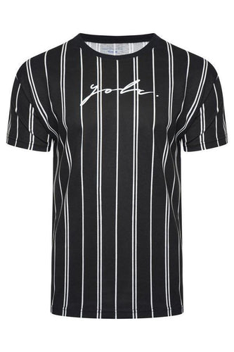 T-Shirts - Vertical Signature T-Shirt Double Black