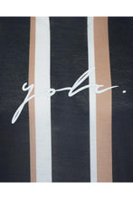Load image into Gallery viewer, Signature Stripe T-Shirt Gold Black