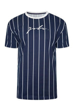 Load image into Gallery viewer, T-Shirts - Vertical Signature T-Shirt Navy