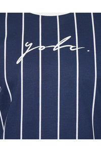 T-Shirts - Vertical Signature T-Shirt Navy
