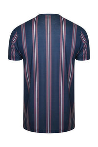 Signature Stripe T-Shirt Plum Navy