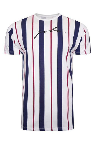 T-Shirts - Vertical Signature T-Shirt White