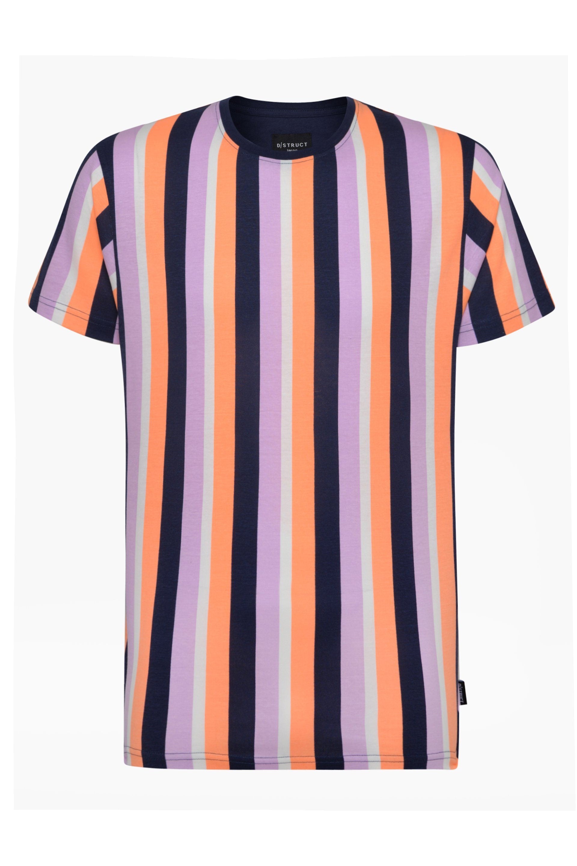 Vertical Stripe T-Shirt Pastel