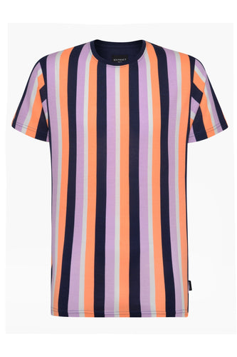 Vertical Stripe T-Shirt Pastel