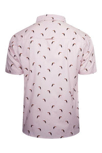 Toucan Holiday Shirt Pink