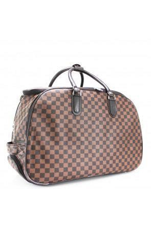 Watches - Carry On Bag Brown Check