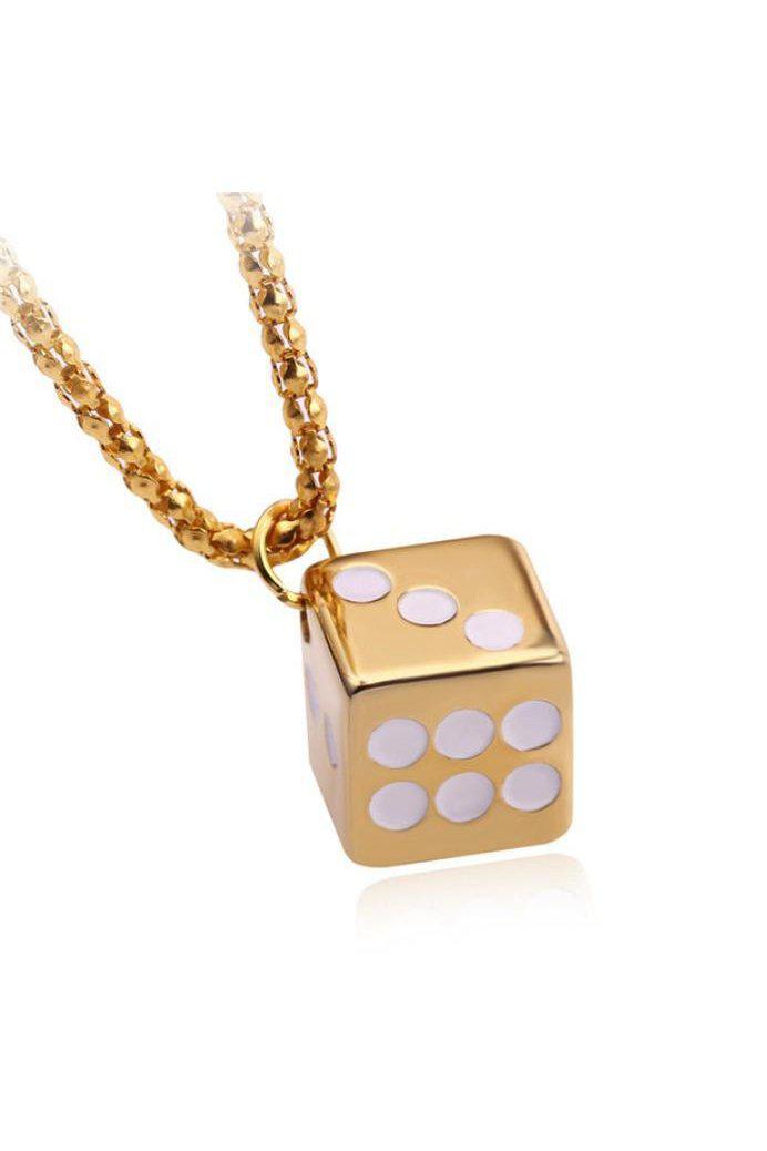 Watches - Dice Gold Pendant