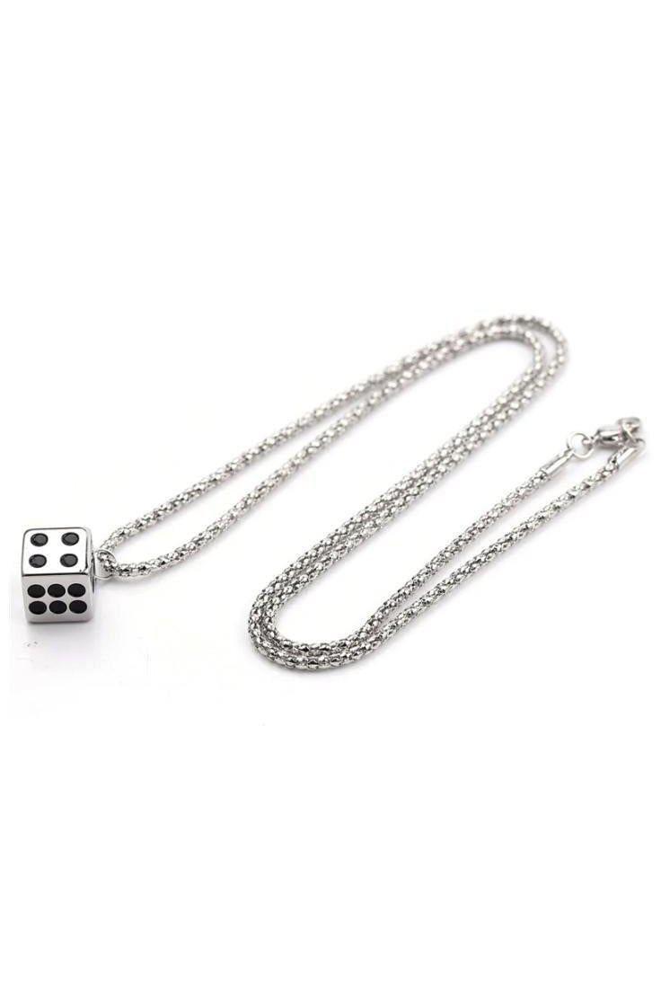 Watches - Dice Silver Pendant